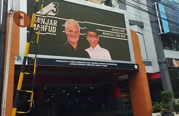 Videotron Ganjar-Mahfud...