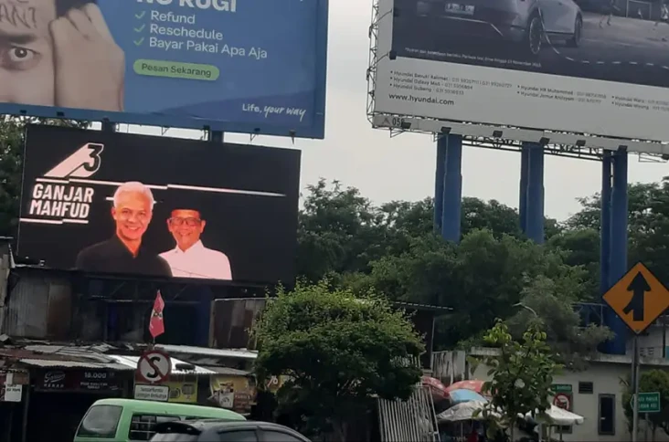 Keren! Gambar Ganjar-Mahfud...