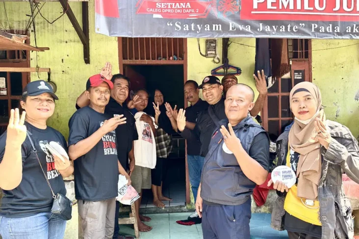 Relawan GBB Jaring Suara...