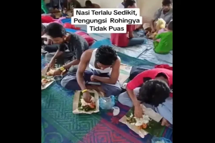 Viral! Pengungsi Rohingya...