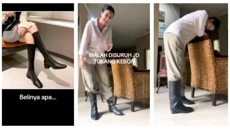 Viral Beli Sepatu Boots...