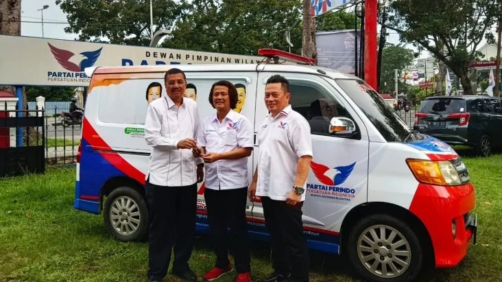 DPW Perindo Sumut Berikan...