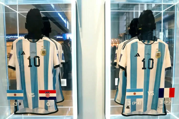6 Jersey Lionel Messi...