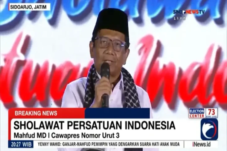 Momen Mahfud MD Ajak...