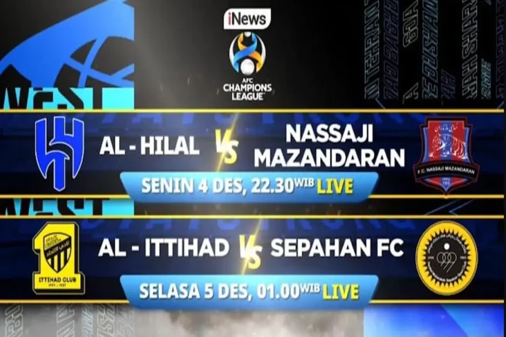 LIVE di iNews AFC Champions...