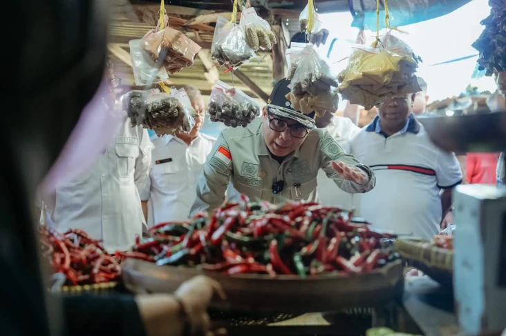 Sidak Pasar Wosi Manokwari,...