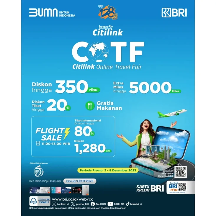 BRI dan Citilink Gelar...