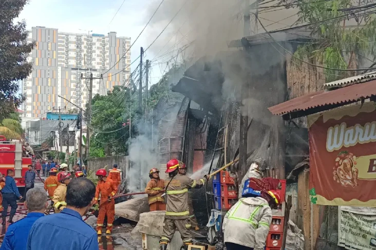 Kerugian Kebakaran Lapak...