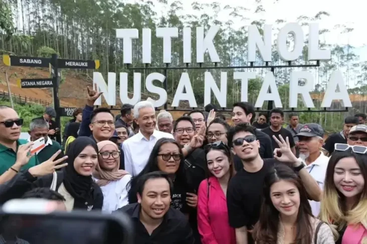 Kunjungi IKN, Ganjar...