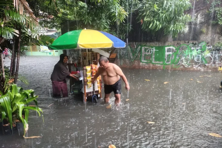 Hujan Deras 1 Jam, Kalibata...