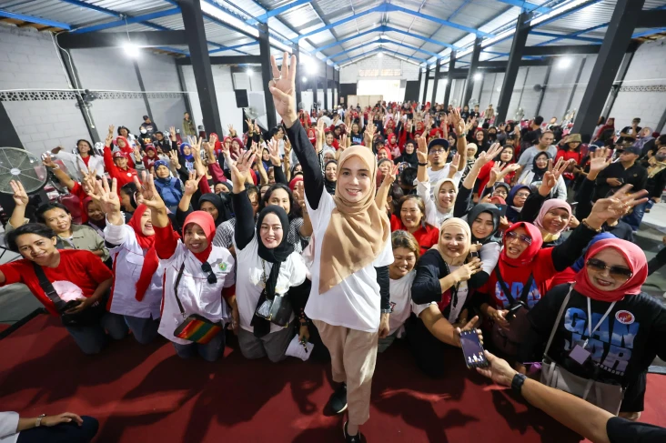 Siti Atikoh Kagum Relawan...