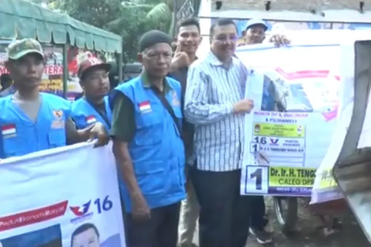Caleg Perindo Tengku...
