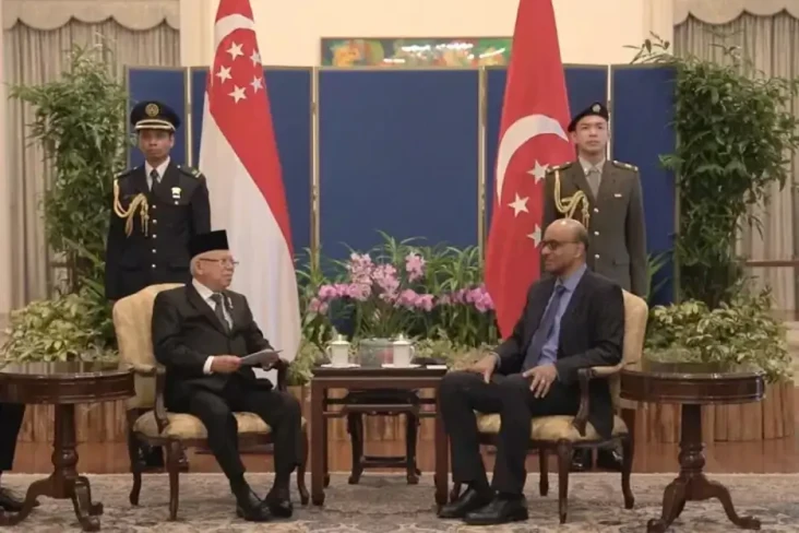 Bertemu Wapres Maruf...