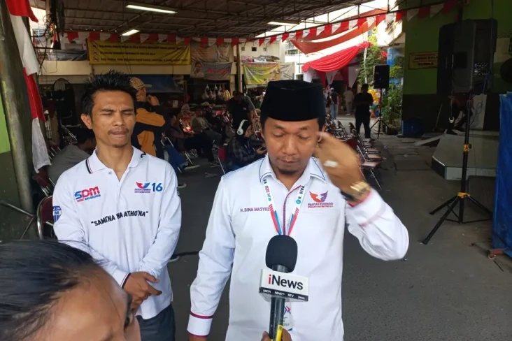 Caleg Perindo Dina Masyusin...