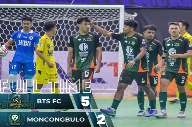 Hasil Liga Futsal Profesional:...