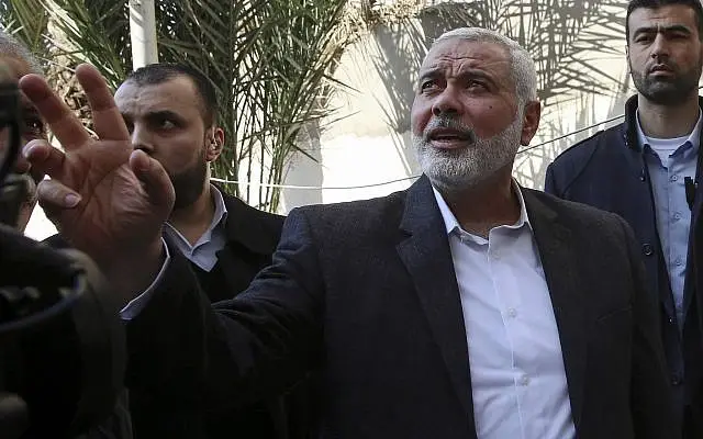 Pemimpin Hamas Ismail...