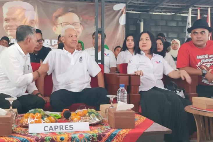Dampingi Ganjar Kampanye...