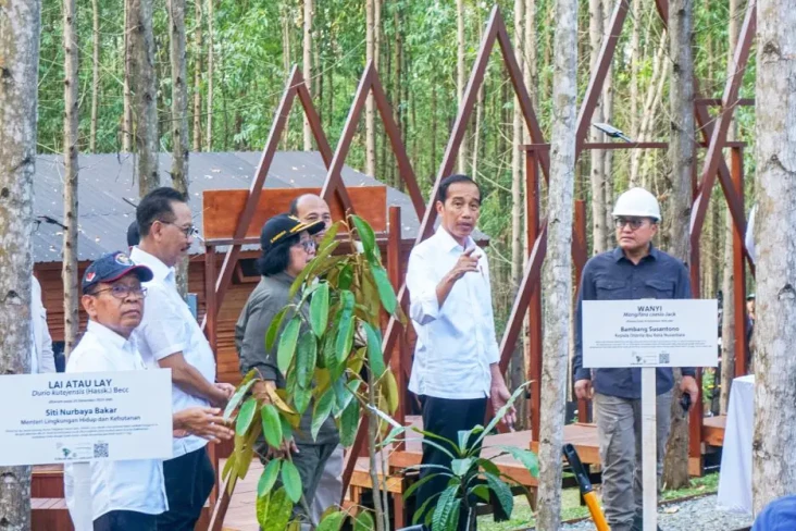 Hijaukan IKN, Menteri...