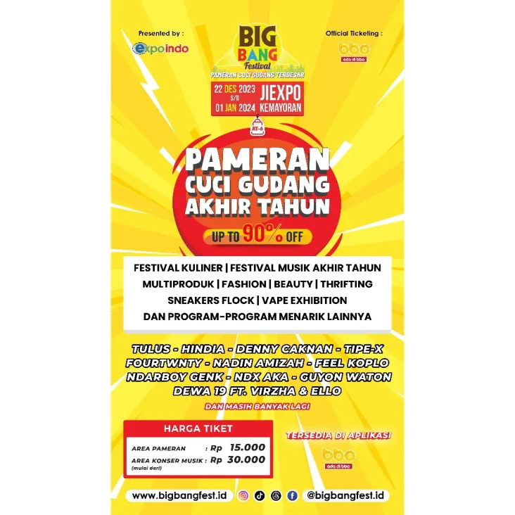 Pameran Cuci Gudang...