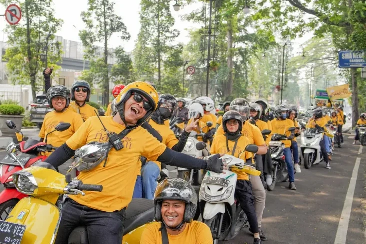 Antusias Warga dan Influenser...