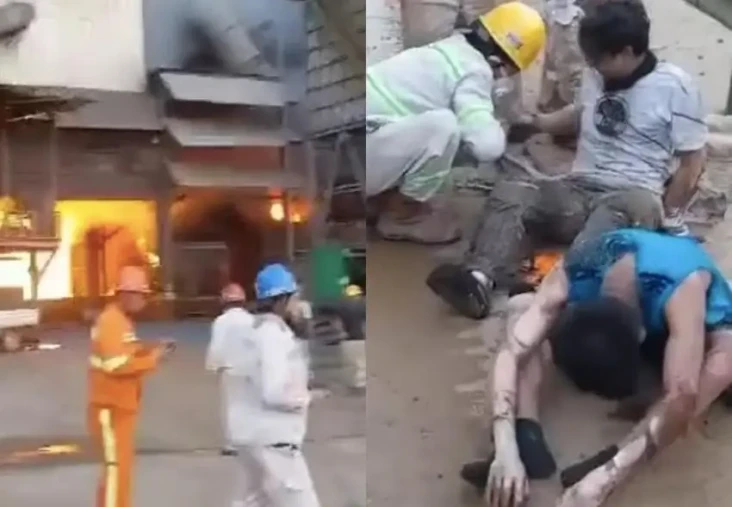 Tungku Smelter Meledak...