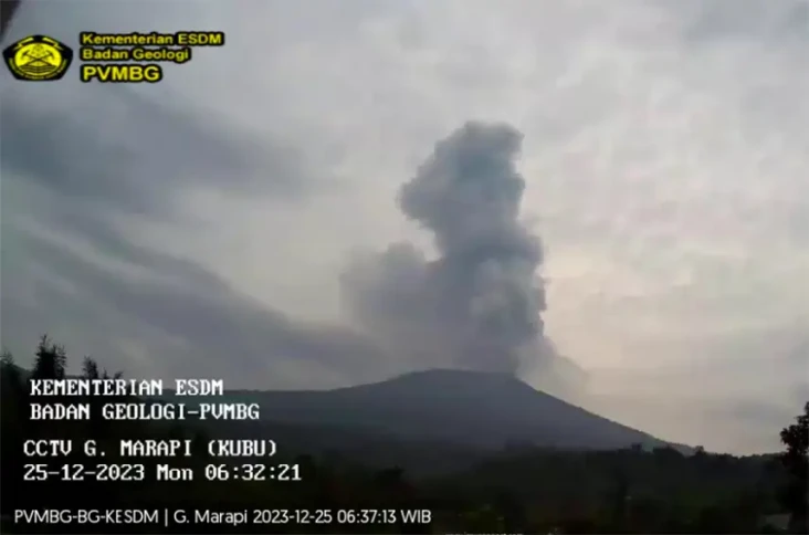 Gunung Marapi Erupsi,...