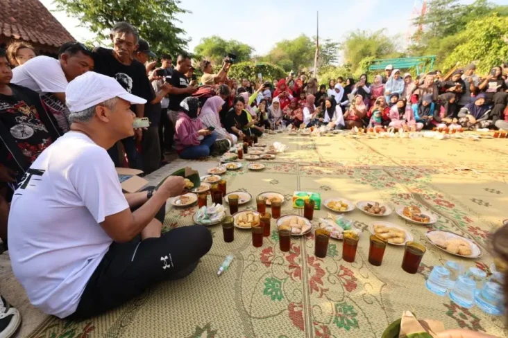 Setelah Lari Pagi, Ganjar...
