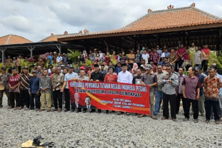 Relawan Ganjar di Wonogiri...