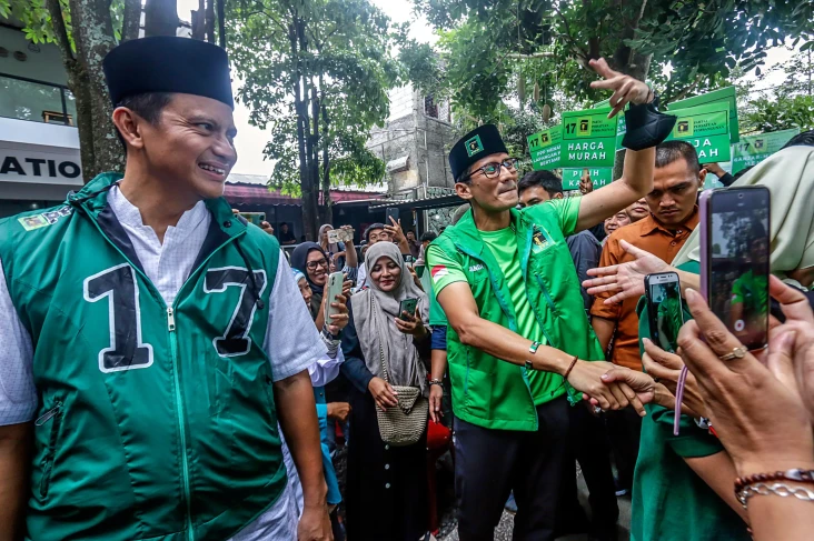 Sandiaga Uno dan Fathan...