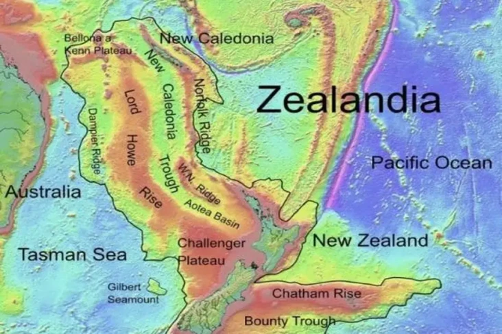 Mengenal Benua Zealandia...