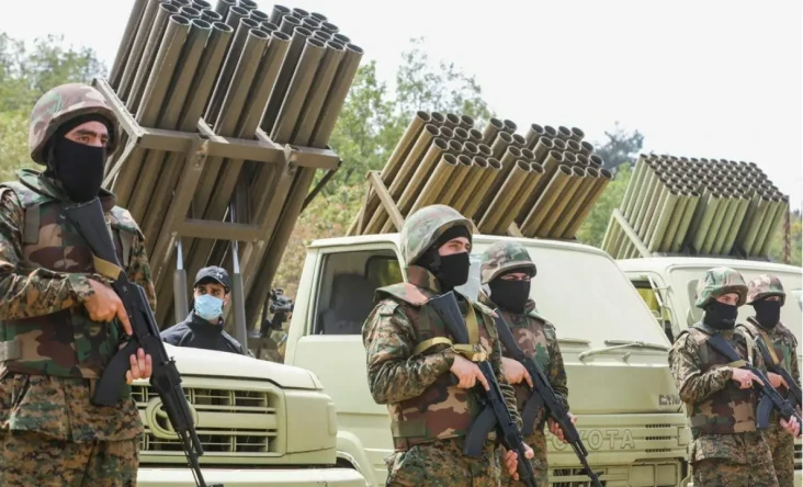 Hizbullah Hujani Israel...