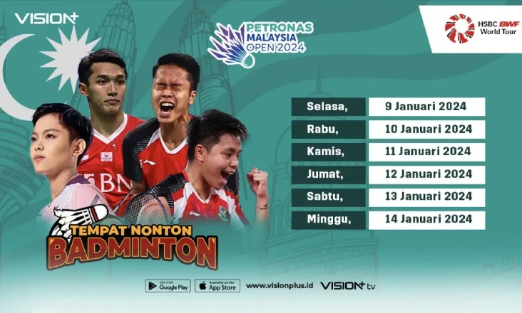 Malaysia Open akan Awali...