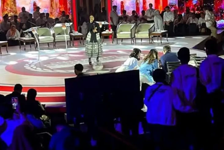 Saat Jeda Debat Capres...