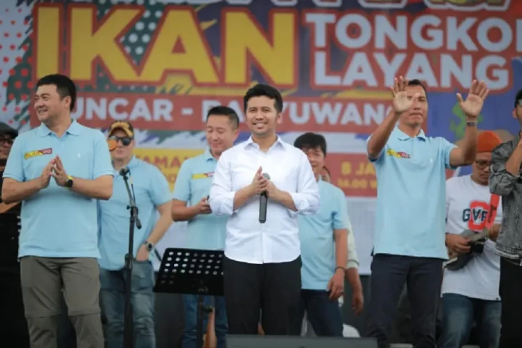 Wagub Jatim Emil Dardak...