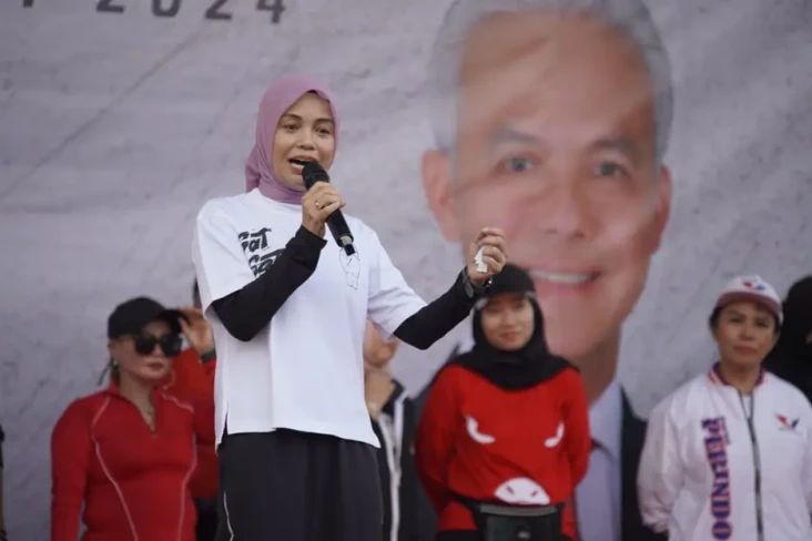 Senam di Lampung, Siti...
