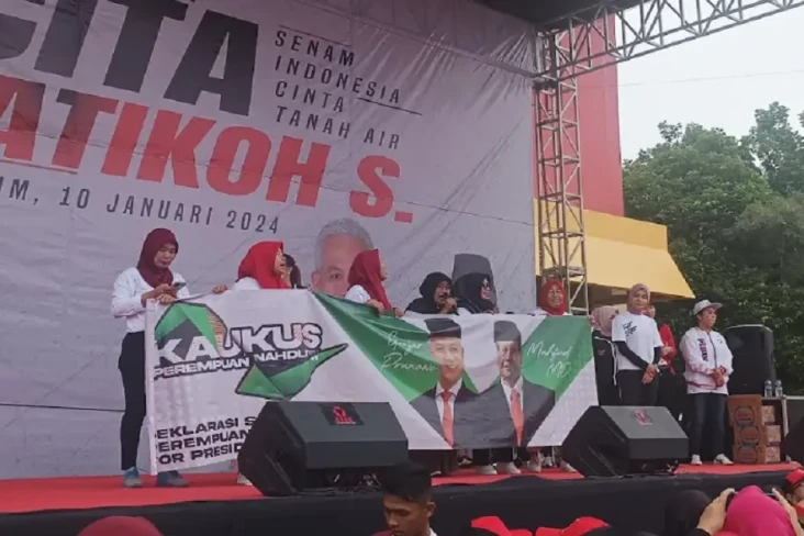 Senam Bareng Atikoh...