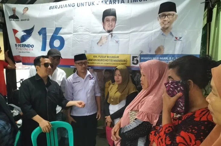 Momen Caleg Perindo...