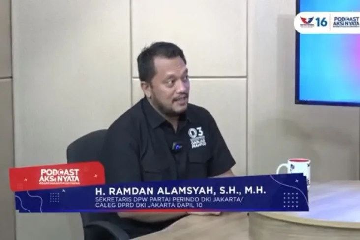 Caleg Perindo Ramdan...