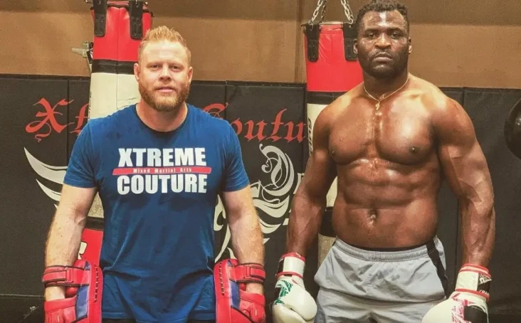 Pelatih Francis Ngannou...