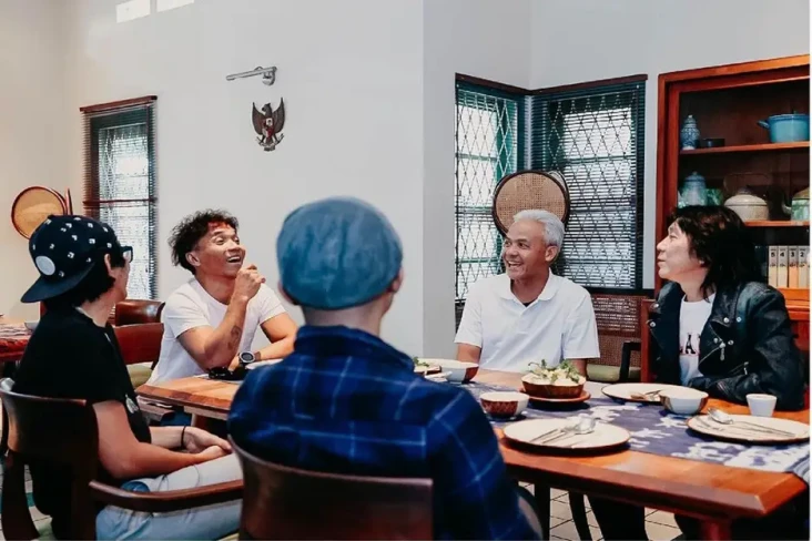 Momen Ganjar Pranowo...