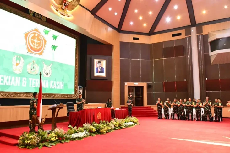 Daftar 19 Kasum TNI...