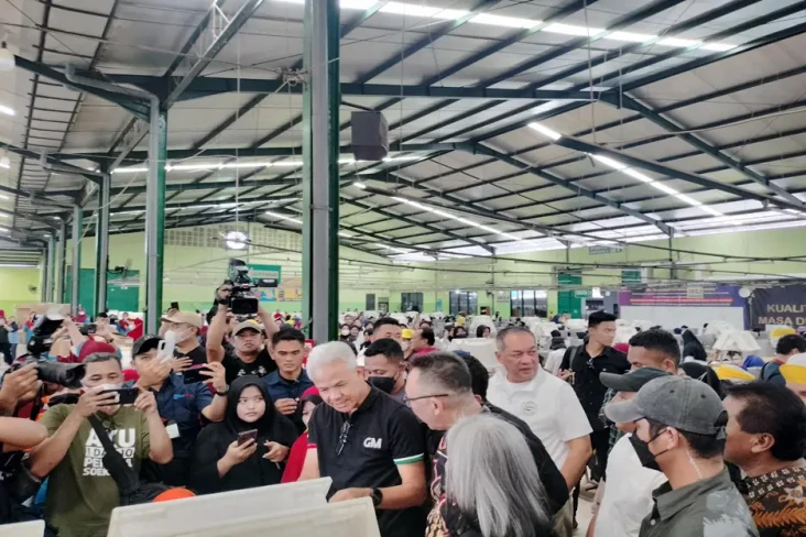Ganjar Apresiasi Buruh...