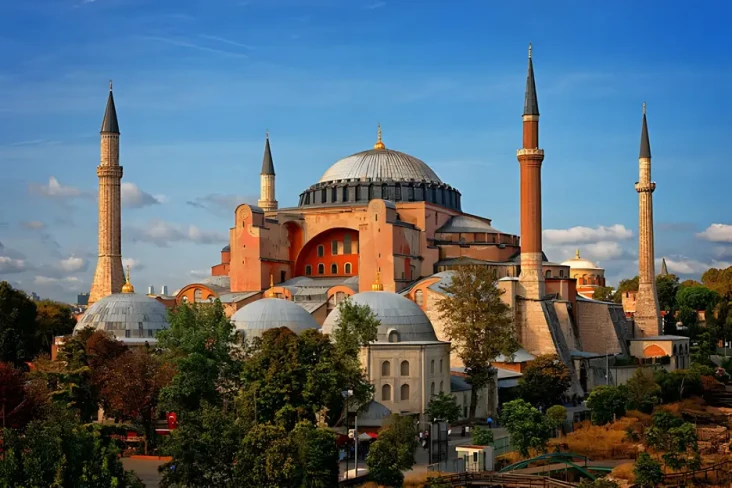 Masuk Hagia Sophia Turki...