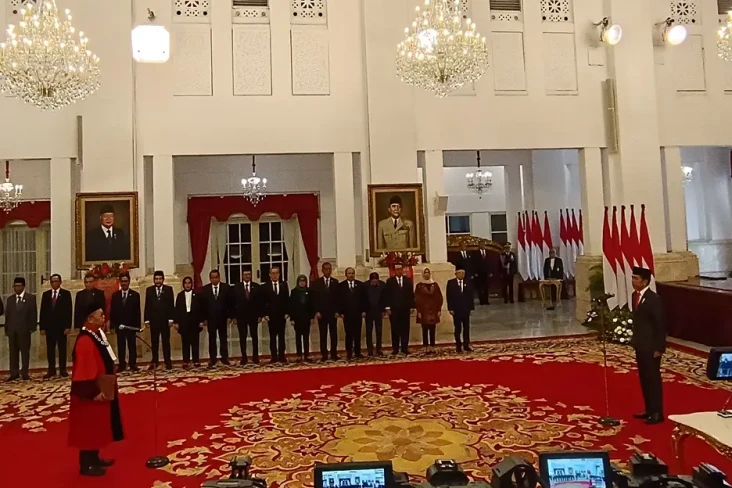 Presiden Jokowi Saksikan...