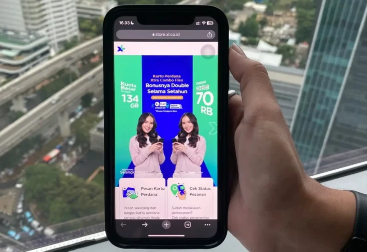 Beli Kartu Perdana XL...