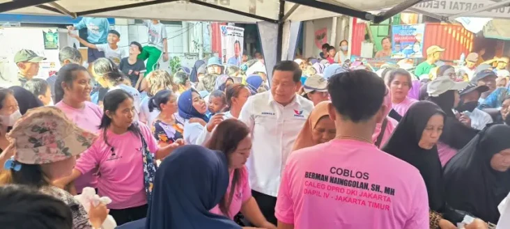 Caleg DPRD Perindo Berman...