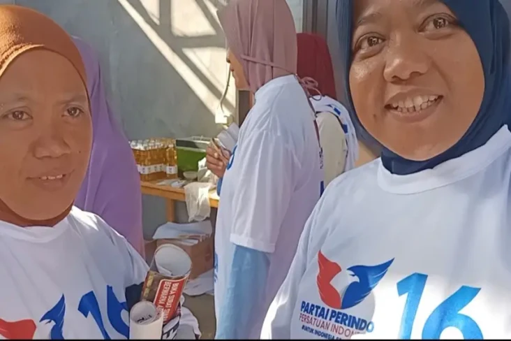 Caleg Perindo Gelar...