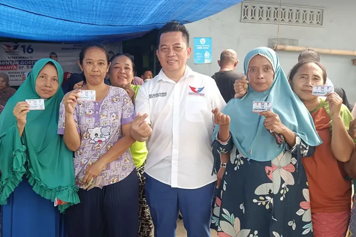 Caleg Perindo Gelar...