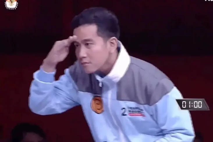 Sikap Gibran di Debat...