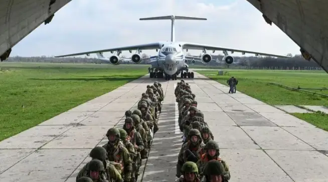 Pesawat Rusia yang Mengangkut...